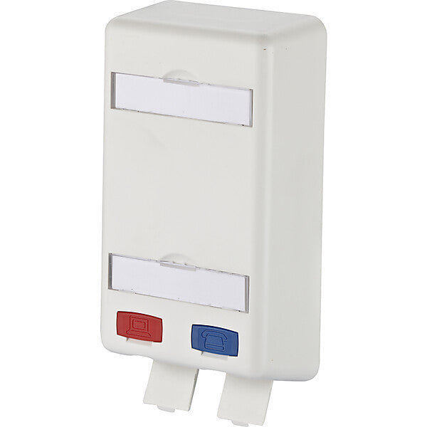 METZ CONNECT Anschlussdose E-DAT modul 2x8(8) 1309150102-E